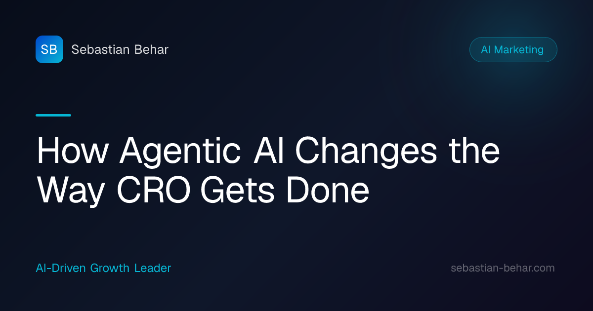 An AI agent auditing a rendered web page against UX research while a marketer reviews the recommendations